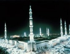 Prophet's Mosque in Madinah Click to view high resolution version